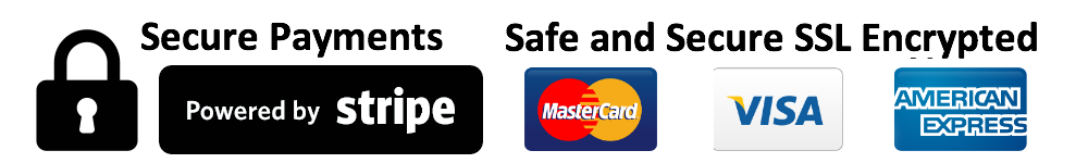 Secure Stripe Payment Logos